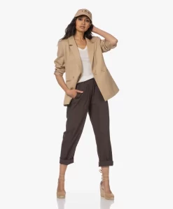 Iro Greb Katoenen Geborduurde Pet - Beige/Zwart -Kleding Series Winkel 230504 fb8ee643 829f 4fd2 ace5 6a82eac3af5e scaled