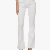 Denham Jane High-Rise Flared Jeans - Wit