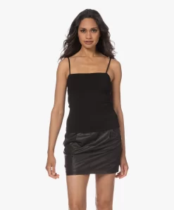 Rag & Bone Irina Ponte Jersey Top Met Rechte Hals - Zwart -Kleding Series Winkel 230516 004da03b 9724 49bb b0e6 719e6016543d scaled