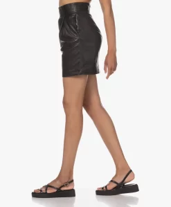 Iro Treci Lamsleren Mini Rok - Zwart -Kleding Series Winkel 230516 69d0d924 dac5 4dc8 bae3 2019fddf270a scaled