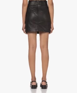 Iro Treci Lamsleren Mini Rok - Zwart -Kleding Series Winkel 230516 c95c231f f947 4cc1 8cff 098a1c14cf01 scaled