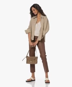 By Malene Birger Florentina Leren Broek - Dark Tan -Kleding Series Winkel 230516 d8b75d6d 16ad 4cd4 97b1 4e1b7f92ef60