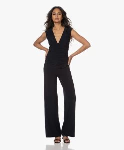 Norma Kamali Shirred Mouwloze Travel Jersey Jumpsuit - Midnight -Kleding Series Winkel 230517 77fa275b 3469 4c5f a7f5 0254966dec9c