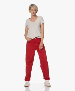 American Vintage Sonoma Slub Jersey T-Shirt - Polar Melange -Kleding Series Winkel 230523 6552d49d 4f39 49dd bcdb 440941f61e16 scaled