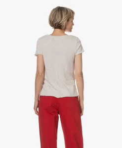 American Vintage Sonoma Slub Jersey T-Shirt - Polar Melange -Kleding Series Winkel 230523 89a95116 a777 4636 bf6c f695249544ff scaled