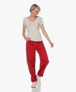 American Vintage Sonoma Slub Jersey T-Shirt - Polar Melange -Kleding Series Winkel 230523 942dd55d 6064 4c4d acb7 411b6a485c3f scaled