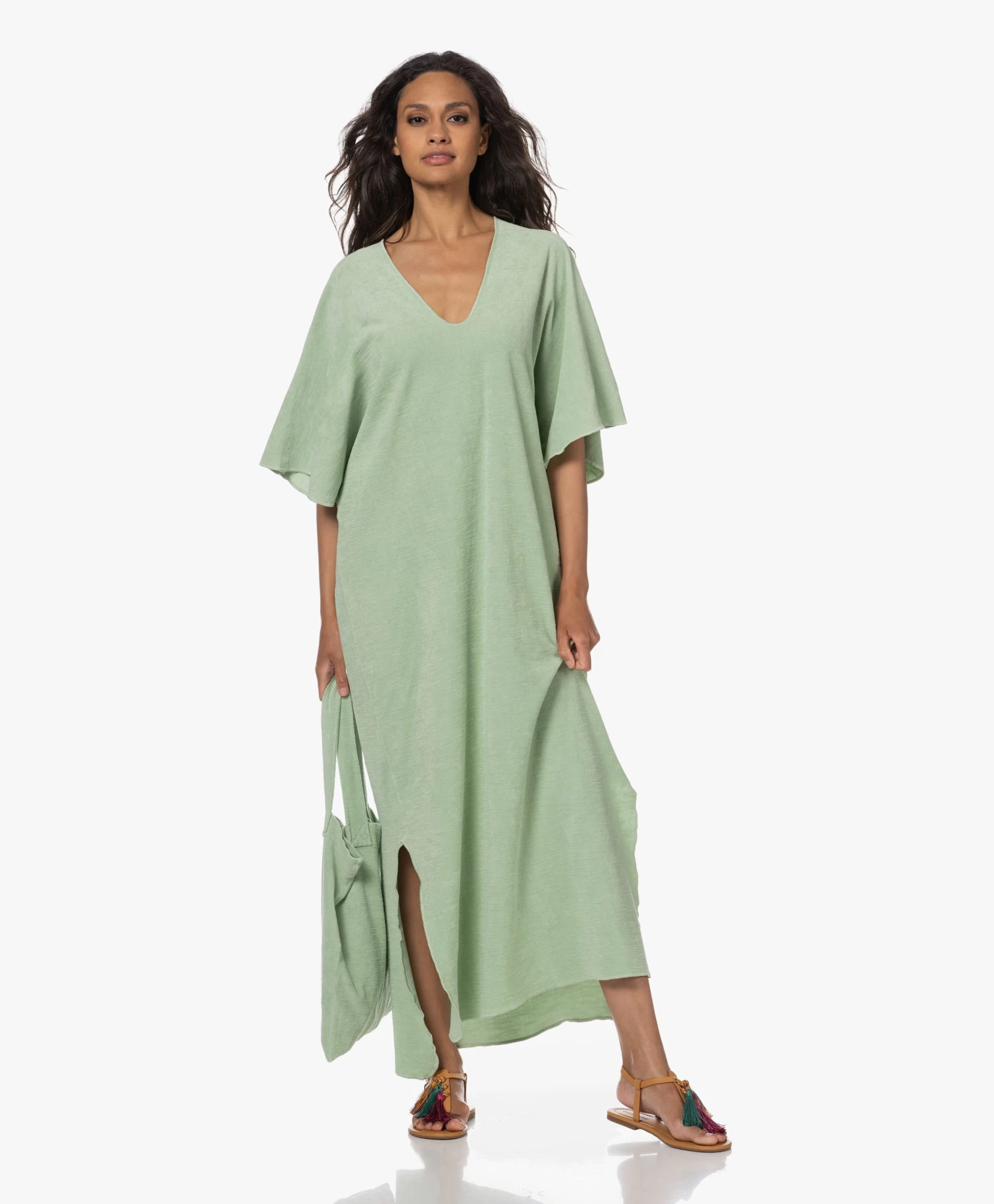 Speezys Amsterdam Kaftan No.1 - Smoke Green 9 Speezys Amsterdam Kaftan No.1 - Smoke Green - Afbeelding 9