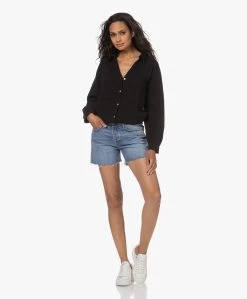 Rails Lauren Katoenen Mousseline Overhemd - Zwart -Kleding Series Winkel 230524 6c3f82f8 db77 4343 8e62 9a5789cf8800