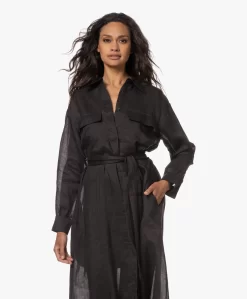 Su Paris Raya Crêpe Chiffon Blousejurk - Zwart -Kleding Series Winkel 230524 80a32cdf 1d60 4540 b15e fc52c92251e6 scaled