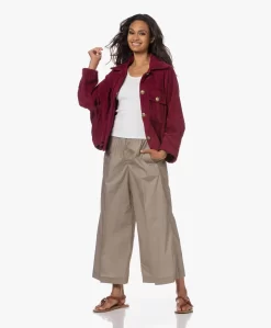 Baindoux Gaby Oversized Terry Jack - Bordeaux -Kleding Series Winkel 230525 10e6ce7c be05 402b 8ce0 4cd16e0c5543 scaled