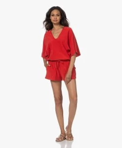 Speezys Amsterdam Badstof Jersey Short - Fire Red -Kleding Series Winkel 230525 2302629d b3fe 4878 b4de a9195dcc40a3