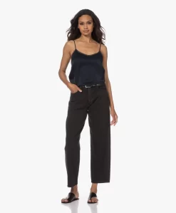 Repeat Zijden Top Met Kant - Navy -Kleding Series Winkel 230525 59eb82e3 3556 491f bb8f 72a5f460e0ed scaled