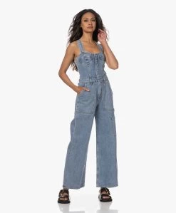 Agolde Pandora Jeans Jumpsuit – Blauw -Kleding Series Winkel 230525 81940e65 0eeb 42bd b033 3aae02966677