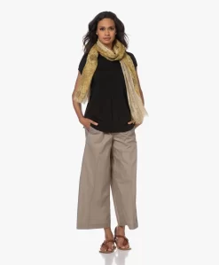 Closed Mouwloos Gebreid Linnenmix T-Shirt - Zwart -Kleding Series Winkel 230525 9e37cd00 3290 43d2 a468 0b97400e193e scaled