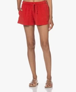 Speezys Amsterdam Badstof Jersey Short - Fire Red