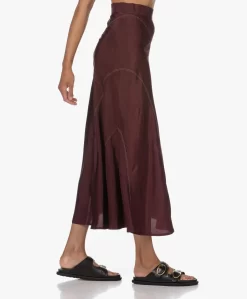 Róhe Panelled Midi Rok - Mulberry -Kleding Series Winkel 230525 d4f20120 5398 41a7 86f2 8d0870ce7aee scaled