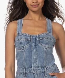 Agolde Pandora Jeans Jumpsuit – Blauw -Kleding Series Winkel 230525 ebee9247 f190 4aa1 bd98 cdcfad07a67e