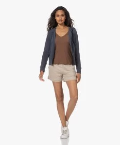 Gai+Lisva Mimi Linnen Jersey Short - Natural -Kleding Series Winkel 230530 0e21dcfc 3be2 4656 9806 e0635a4861ed
