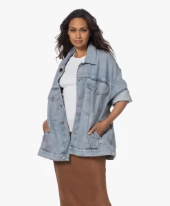 Agolde Wayne Oversized Denim Jack - Resent -Kleding Series Winkel 230530 43e07475 4d31 4dc3 b935 8f1483c11bc1 scaled