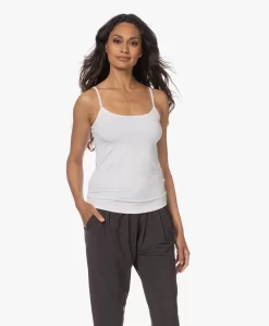 Plein Publique La Foix Bamboe Jersey Spahgettitop - Wit -Kleding Series Winkel 230530 59d88291 d38e 4c3d b20e c5e40c428bdd scaled