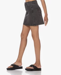 Zadig & Voltaire Juicy Eco Denim Mini Rok - Grijs -Kleding Series Winkel 230530 8102387a 6559 4cd9 b468 6577a11dc1aa scaled