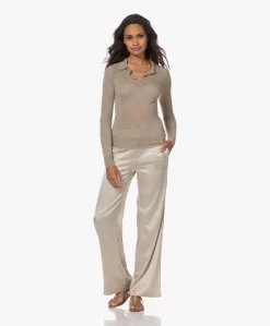 Japantky Sataky Satijnen Rechte Pijpen Broek - Zand -Kleding Series Winkel 230530 8a147055 d470 4bf8 88f7 8739d786e84c scaled