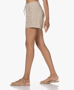 Gai+Lisva Mimi Linnen Jersey Short - Natural -Kleding Series Winkel 230530 a3d4cb43 3ba9 48fa 934e b1bd9ca61d31