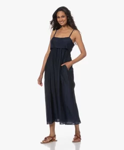 Xírena Skyla Katoen-Zijde Voile Jurk - Navy -Kleding Series Winkel 230530 f3870acd 4ff4 4277 9023 f54f70b6de7c scaled