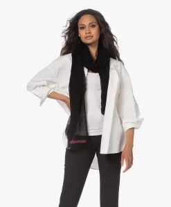 Zadig & Voltaire Nuage Cashmere Sjaal - Zwart -Kleding Series Winkel 230531 025df127 f0d4 46bb bf5d 76dbcf6b6f8a scaled