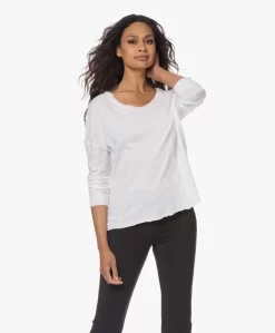 American Vintage Sonoma Boothals Longsleeve - Wit -Kleding Series Winkel 230531 658816c2 af82 4594 bdcd 0894b5516af7 scaled