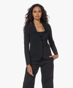 Japantky Yuuka Getailleerde Travel Jersey Blazer - Zwartblauw -Kleding Series Winkel 230531 848015b3 86b3 47b9 9131 ade8989f7c93 scaled