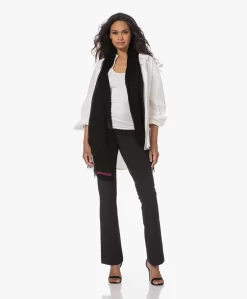 Zadig & Voltaire Nuage Cashmere Sjaal - Zwart -Kleding Series Winkel 230531 89731eba ebf1 481e 8437 cd07e4d9f499 scaled