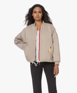 Baindoux Sunset Reversible Bomberjack - Zand