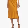 Closed Satijnen Midi Rok - Golden Cinnamon