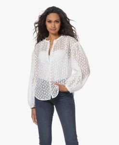 Resort Finest Isabella Broderie Anglaise Blouse - Wit -Kleding Series Winkel 230531 cc293635 07d7 4ca0 9669 c5a9b5ad3ad5