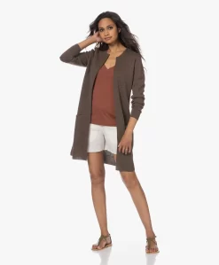 Sibin/Linnebjerg Zuni Lang Open Vest - Coffee -Kleding Series Winkel 230531 cd93c086 87e5 4154 b975 5c8b6aaab6f0 scaled