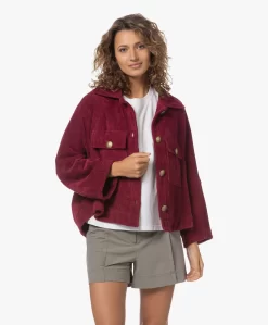Baindoux Gaby Oversized Terry Jack - Bordeaux -Kleding Series Winkel 230601 093124fa bbb0 41ee ba2e 0b075f6bbf63 scaled