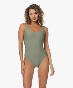 Anine Bing Badpak Jace - Artichoke -Kleding Series Winkel 230601 0a98144c 2991 4ed0 835e 5fcfaea006b9