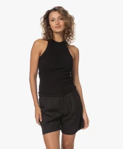 Anine Bing Eva Rib Jersey Tanktop - Zwart -Kleding Series Winkel 230601 611d9b89 76f3 498a 9a7e 0ae5f11eef05 scaled