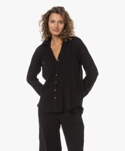 Michael Stars Toni Mousseline Raglan Blouse - Zwart -Kleding Series Winkel 230601 66eefb30 a5bc 4fb7 9bf0 6c535196be5e