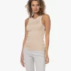 Drykorn Olina Viscose Rib Jersey Tanktop - Nude