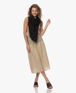Gai+Lisva Petra Katoenen Poplin Midi Rok - Chinchilla -Kleding Series Winkel 230601 909bdbda 7d70 4d38 aaa2 c97c2515140f scaled