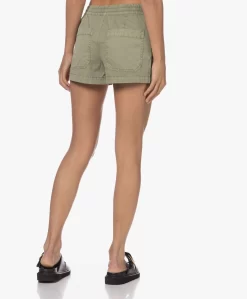 Zadig & Voltaire Paro Katoenen Short Met Zijstrepen - Tilleul -Kleding Series Winkel 230601 9f3400c4 a9f0 4156 9903 5fd2d8bc0edc scaled