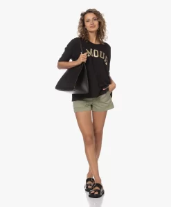 Zadig & Voltaire Paro Katoenen Short Met Zijstrepen - Tilleul -Kleding Series Winkel 230601 e87467f8 603f 4885 a4f0 a3cba308690e scaled