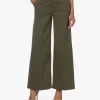 Frame Wide Leg Tomboy Twill Broek - Washed Fatigue