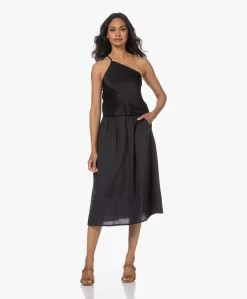Gai+Lisva Petra Katoenen Poplin Midi Rok - Zwart -Kleding Series Winkel 230606 82d7e02c 4c0d 48da b603 c4b02e2a4639 scaled