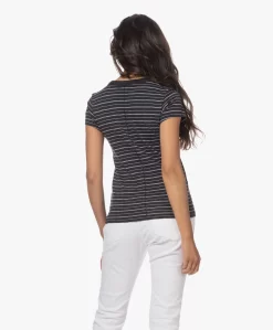 Rag & Bone The Slub Gestreept Pima Katoenen T-Shirt - Zwart 16 Rag & Bone The Slub Gestreept Pima Katoenen T-Shirt - Zwart -Kleding Series Winkel 230608 367ccf1f 0ec3 4859 a2bd 6f3d38e6034a scaled