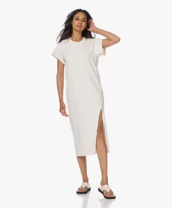 Iro Litonya Jersey T-Shirt Jurk - Cloudy White -Kleding Series Winkel 230608 cec50a58 2009 4744 8063 fe579809f5a9 scaled