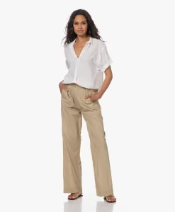 Gai+Lisva Thilde Poplin Pull-On Broek - Chinchilla -Kleding Series Winkel 230608 df6971ff 5d2b 45da 97ba 6c63fdbc2e6f scaled