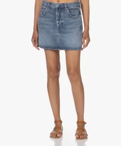 Citizens Of Humanity Eden Denim Mini Rok - Entrust